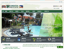 Tablet Screenshot of cordovahomevillage.com